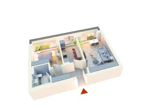 Apartamente Atria - Preț De Dezvoltator, Comision 0! — miniatura 2