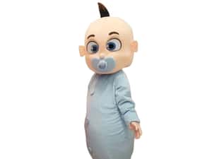 Urs Gigant 3m cu Ventilator + Mascote Bebeluși - Ideal pentru Evenimente! — miniatura 3